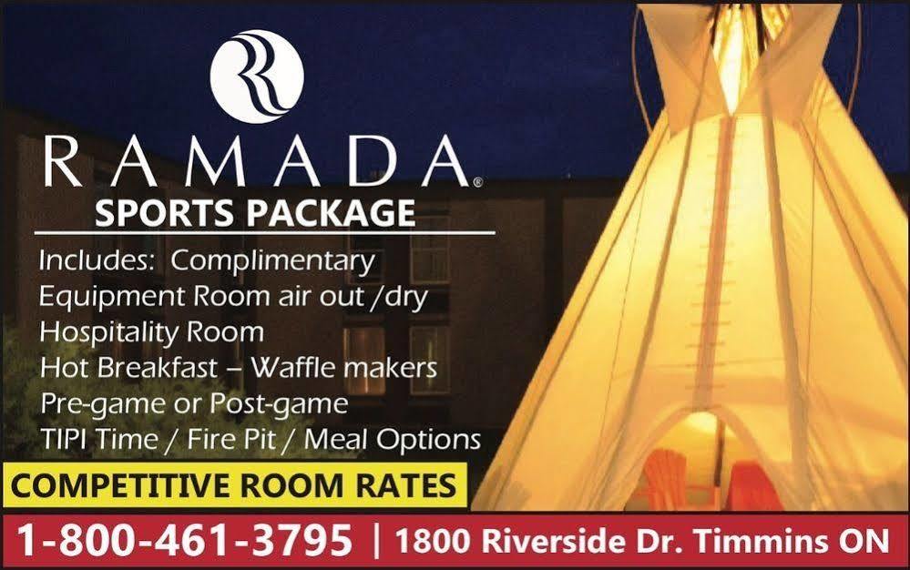 Hotel Ramada By Wyndham Timmins Exterior foto